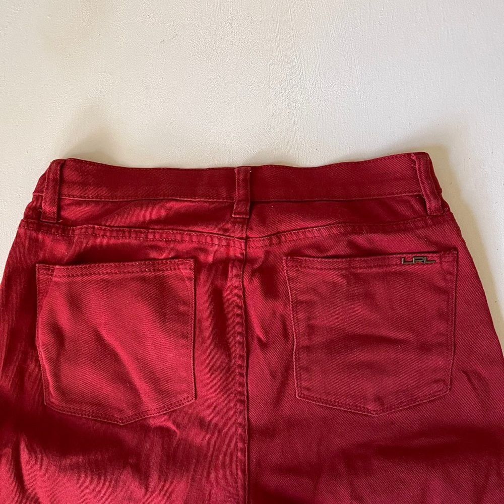 Red Ralph Lauren Jeans - Picture 3 of 5